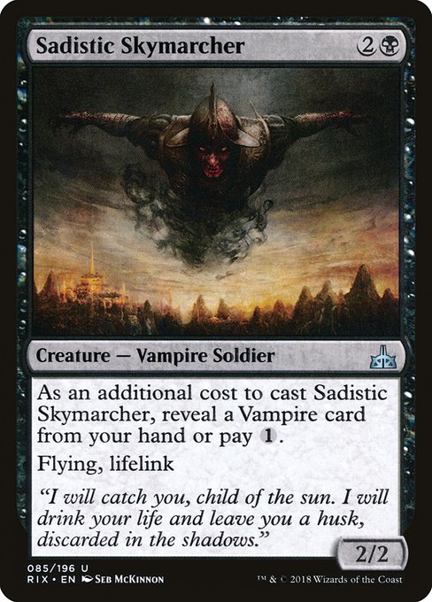 Sadistic Skymarcher (Rivals of Ixalan)