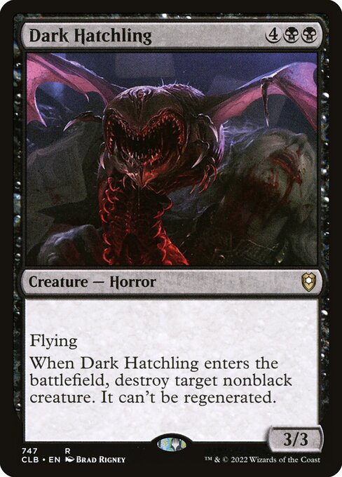 Dark Hatchling (Commander Legends: Battle for Baldur's Gate)