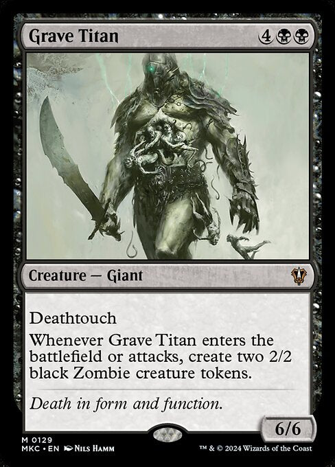 Grave Titan (Murders at Karlov Manor Commander)