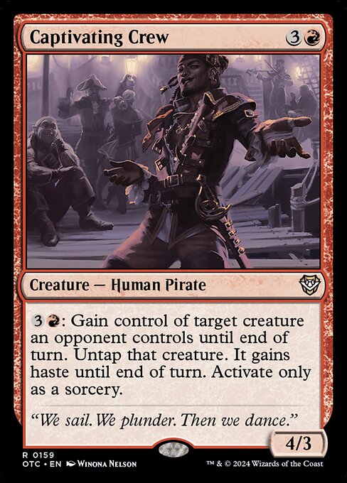 Captivating Crew (Outlaws of Thunder Junction Commander)