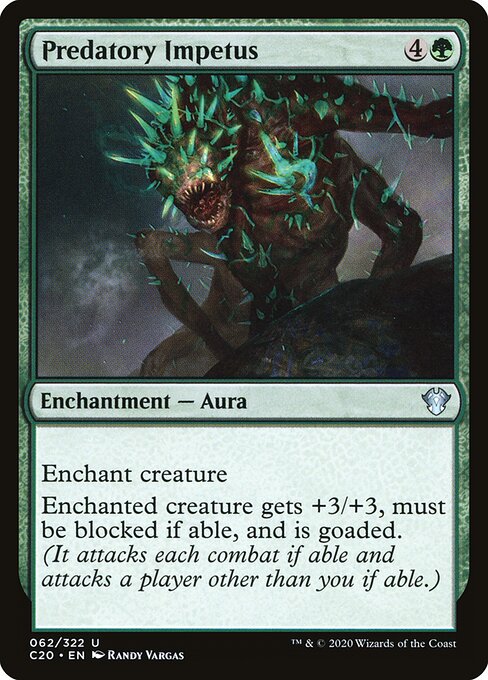 Predatory Impetus (Commander 2020)