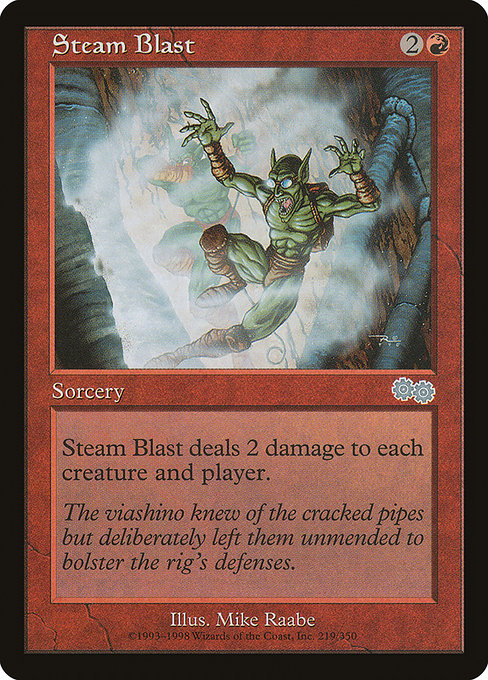 Steam Blast (Urza's Saga)
