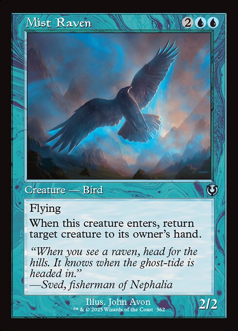 Mist Raven (Innistrad Remastered)
