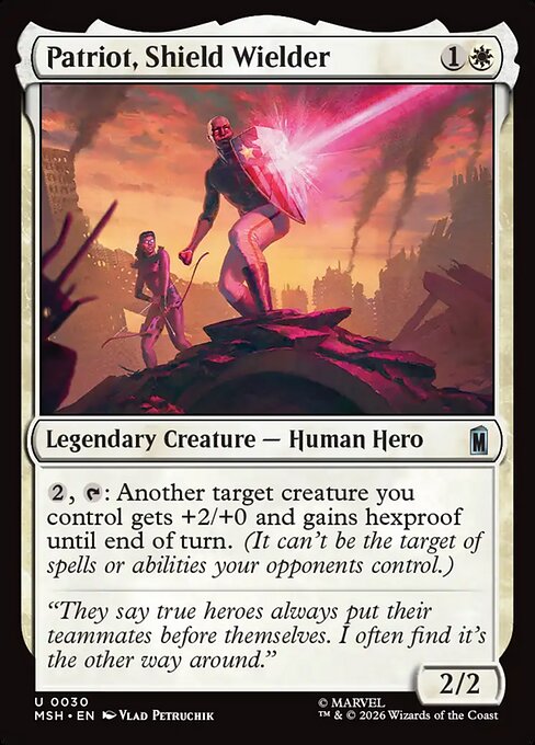 Patriot, Shield Wielder (Marvel Super Heroes)
