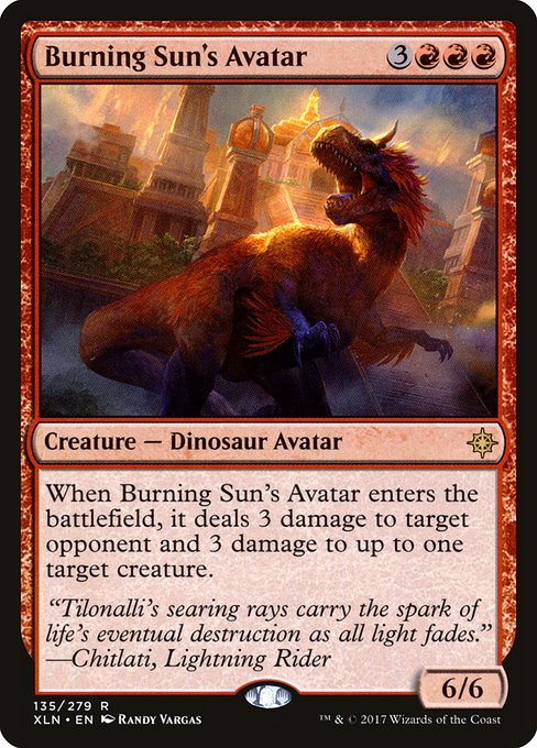 Burning Sun's Avatar (Ixalan)