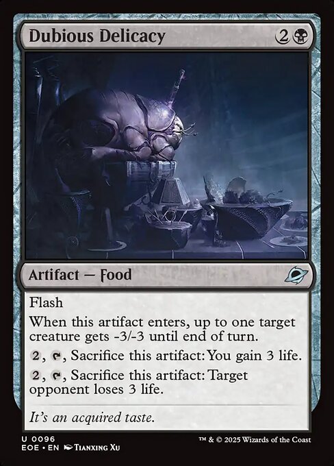 Dubious Delicacy (Edge of Eternities)