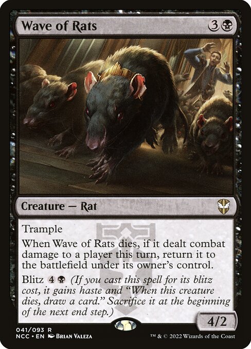 Wave of Rats (New Capenna Commander)