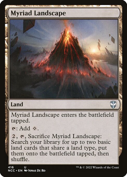 Myriad Landscape (New Capenna Commander)