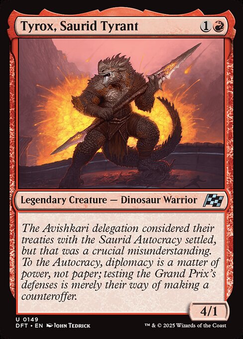 Tyrox, Saurid Tyrant (Aetherdrift)