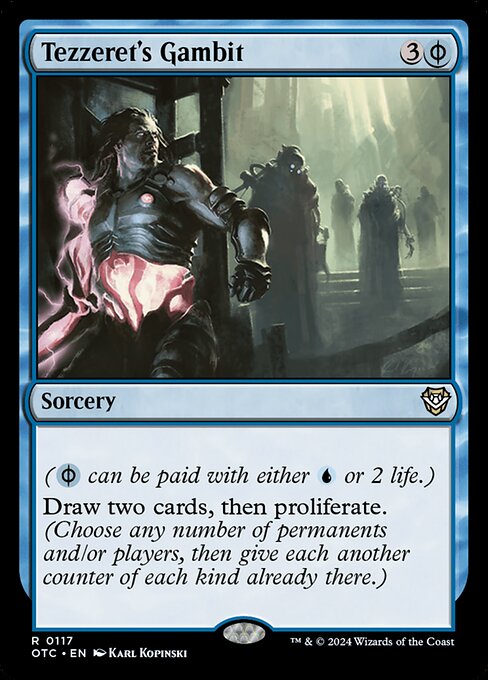 Tezzeret's Gambit (Outlaws of Thunder Junction Commander)