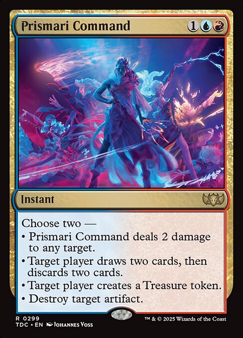 Prismari Command (Tarkir: Dragonstorm Commander)