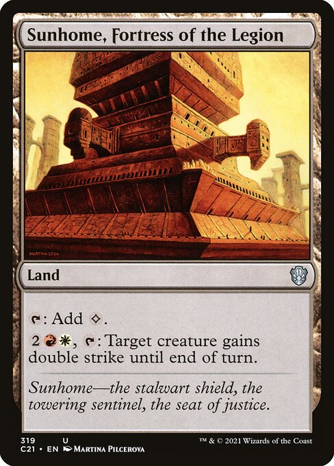 Sunhome, Fortress of the Legion (Commander 2021)