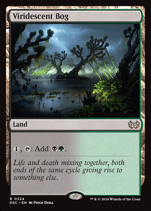 Viridescent Bog (Duskmourn: House of Horror Commander)