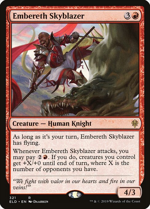 Embereth Skyblazer (Throne of Eldraine)