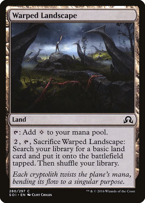 Warped Landscape (Shadows over Innistrad)
