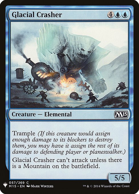 Glacial Crasher (The List)