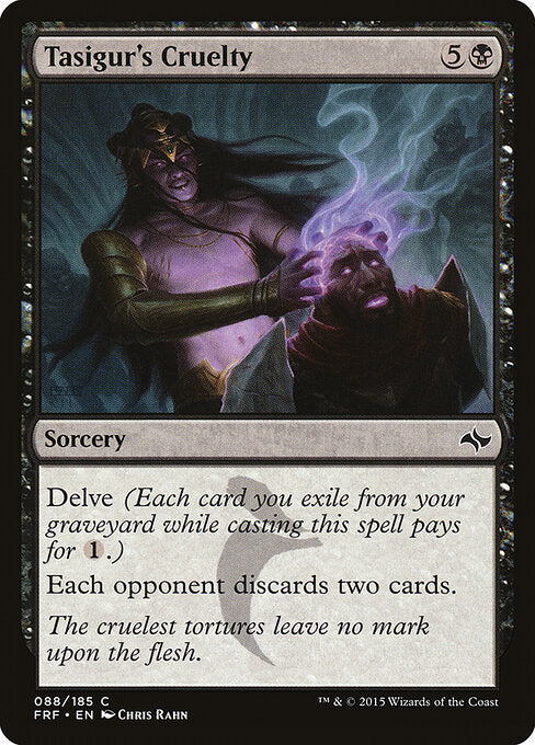 Tasigur's Cruelty (Fate Reforged)