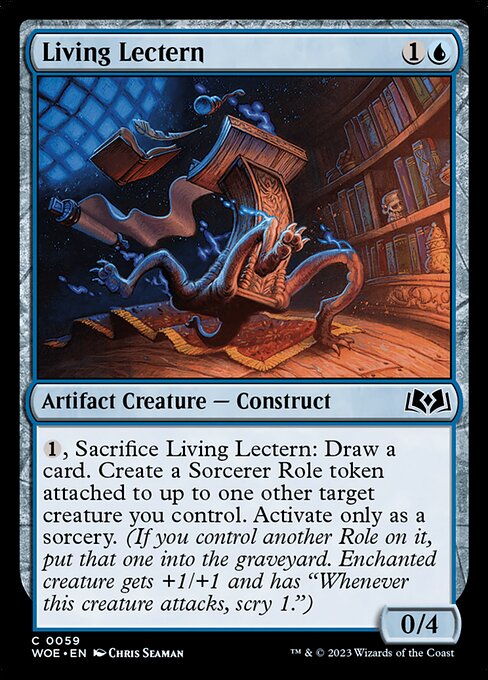 Living Lectern (Wilds of Eldraine)