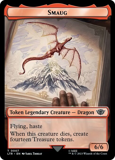 Smaug (Tales of Middle-earth Tokens)