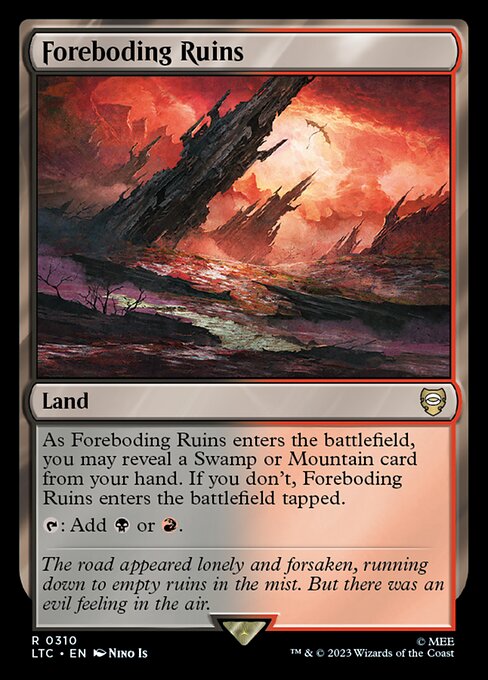 Foreboding Ruins (Tales of Middle-earth Commander)