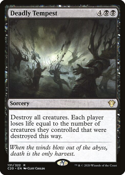 Deadly Tempest (Commander 2020)