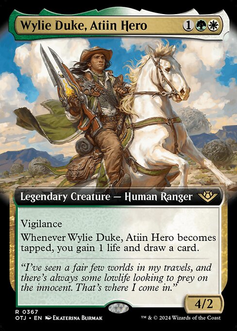 Wylie Duke, Atiin Hero (Outlaws of Thunder Junction)
