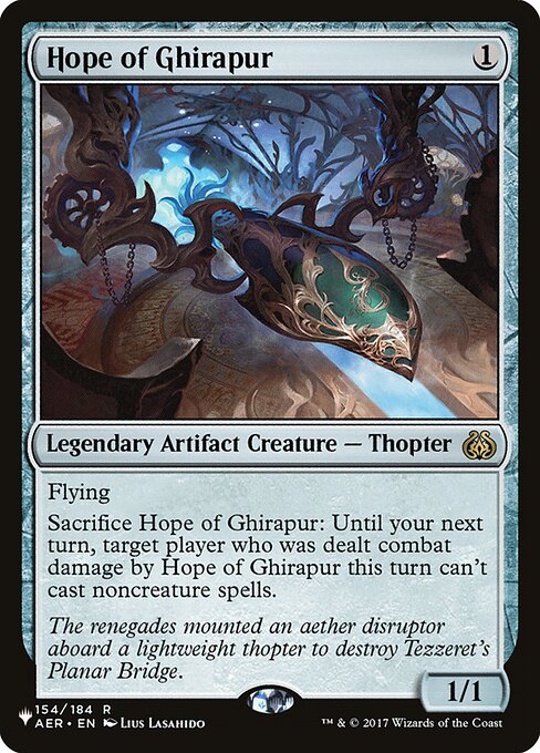 Hope of Ghirapur (The List)