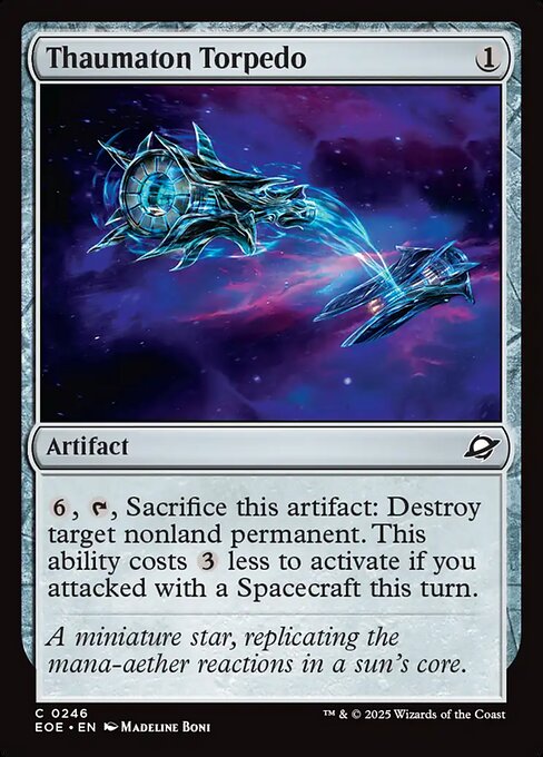 Thaumaton Torpedo (Edge of Eternities)