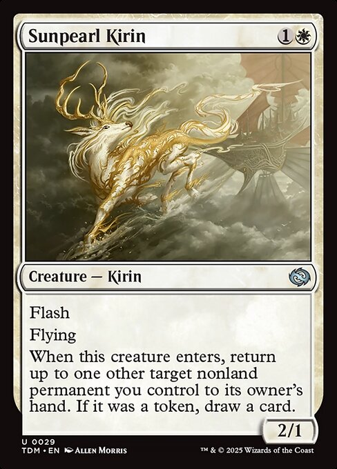 Sunpearl Kirin (Tarkir: Dragonstorm)