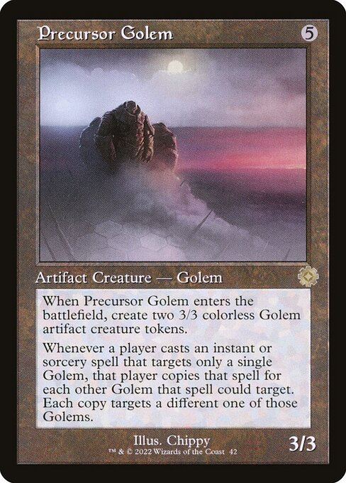 Precursor Golem (The Brothers' War Retro Artifacts)