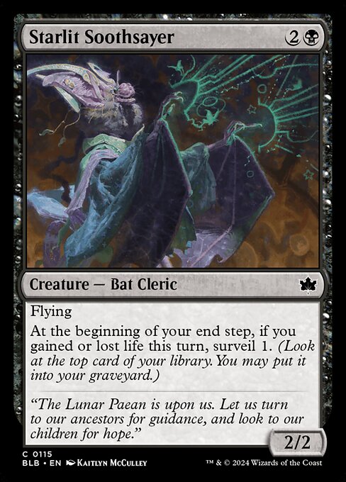 Starlit Soothsayer (Bloomburrow)