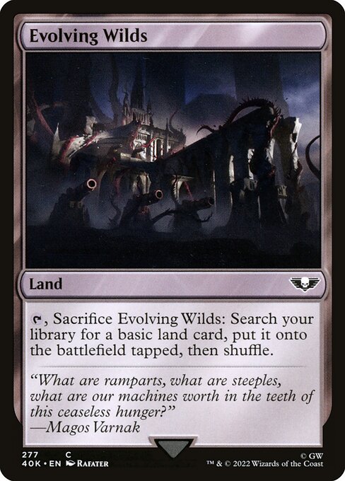 Evolving Wilds (Warhammer 40,000 Commander)