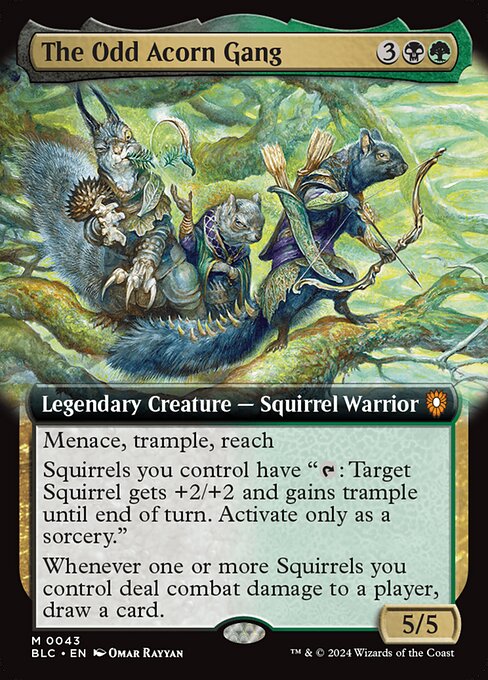 The Odd Acorn Gang (Bloomburrow Commander)