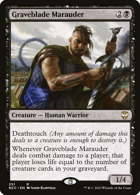 Graveblade Marauder (New Capenna Commander)