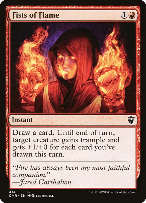 Fists of Flame (Commander Legends)