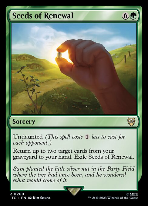 Seeds of Renewal (Tales of Middle-earth Commander)