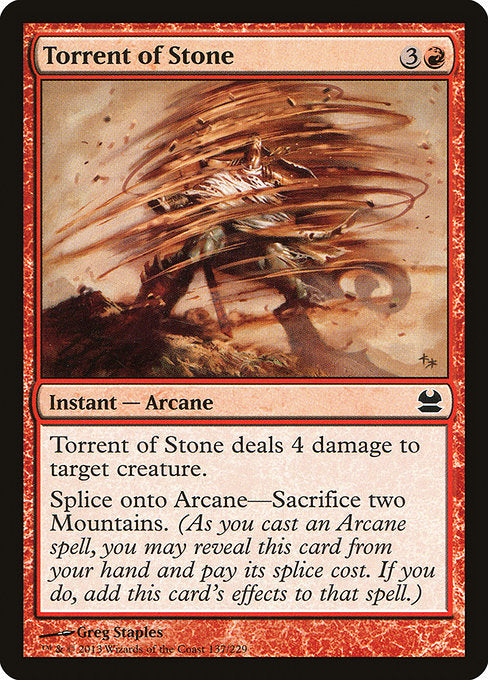 Torrent of Stone (Modern Masters)