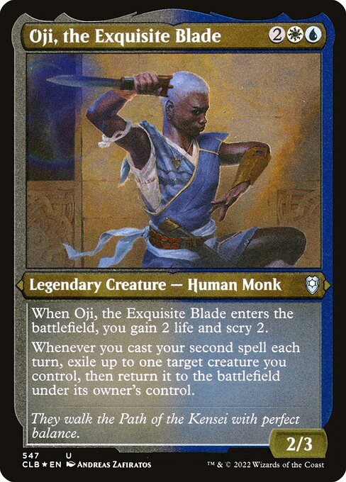 Oji, the Exquisite Blade (Commander Legends: Battle for Baldur's Gate)