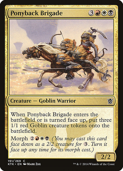 Ponyback Brigade (Khans of Tarkir)