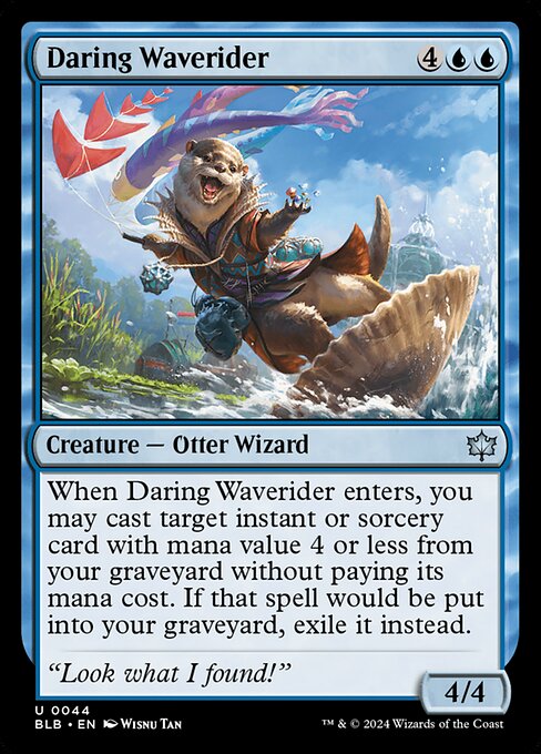 Daring Waverider (Bloomburrow)
