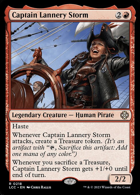 Captain Lannery Storm (The Lost Caverns of Ixalan Commander)