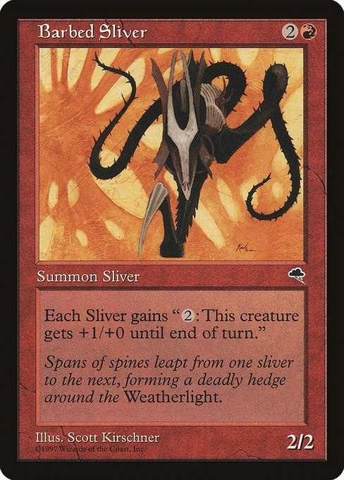 Barbed Sliver (Tempest)