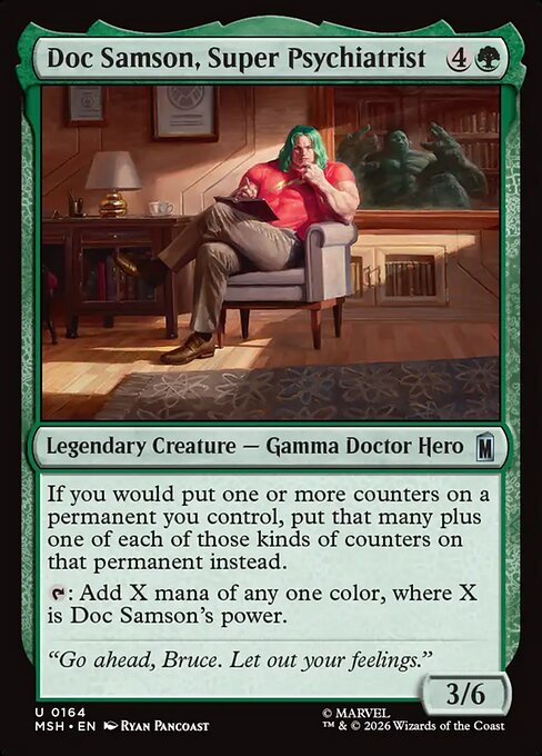 Doc Samson, Super Psychiatrist (Marvel Super Heroes)