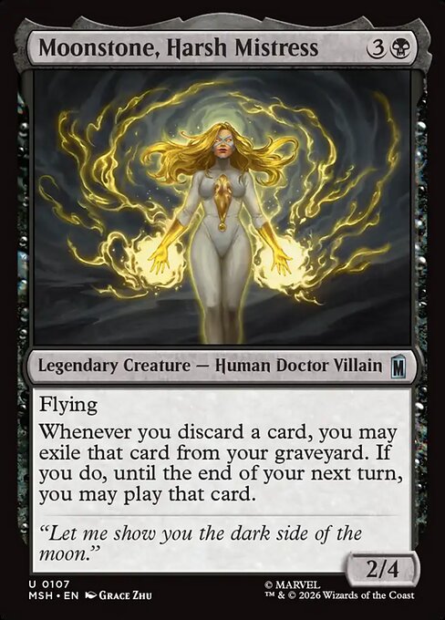 Moonstone, Harsh Mistress (Marvel Super Heroes)