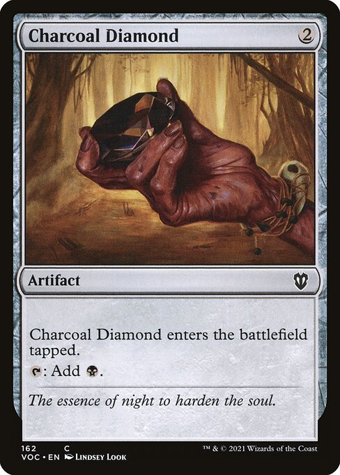 Charcoal Diamond (Crimson Vow Commander)