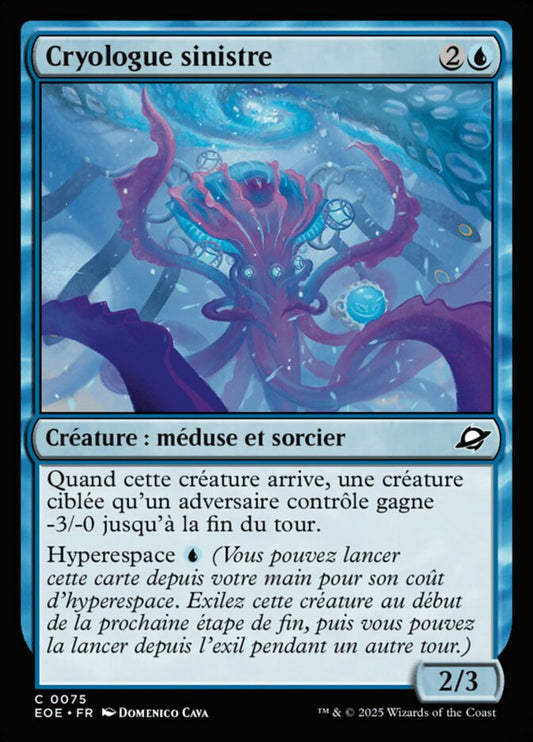 Sinister Cryologist (Edge of Eternities) French