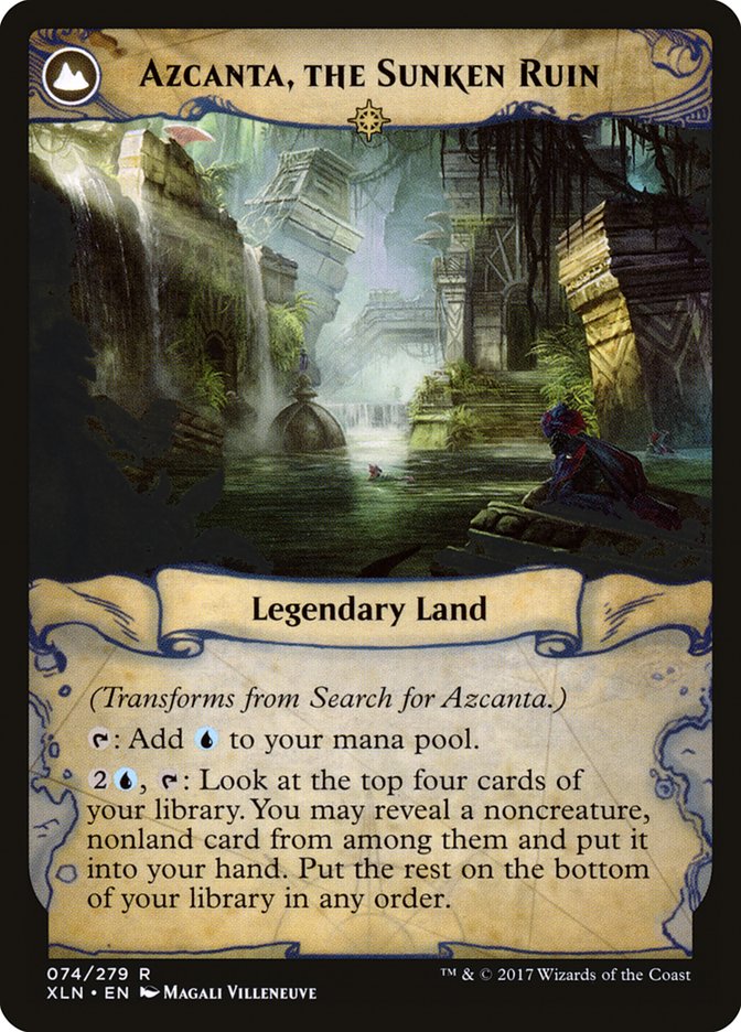 Search for Azcanta // Azcanta, the Sunken Ruin (Ixalan)