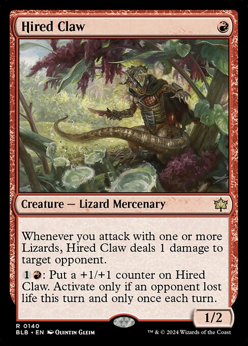 Hired Claw (Bloomburrow)