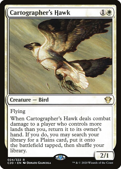 Cartographer's Hawk (Commander 2020)
