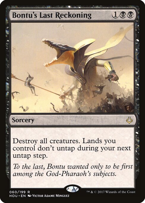 Bontu's Last Reckoning (Hour of Devastation)